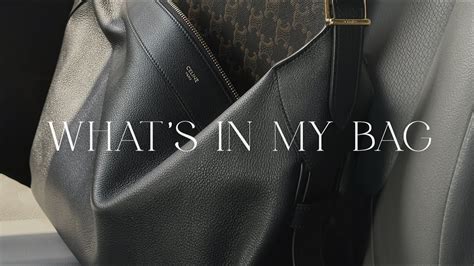 WHAT'S IN MY BAG: LARGE CELINE ROMY FOR BUSY DAYS .